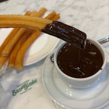 2024/8/19  チュロス
かりっとあぶら×あぶら💛🍫
#マドリード #Madrid
#スペイン  #Spain