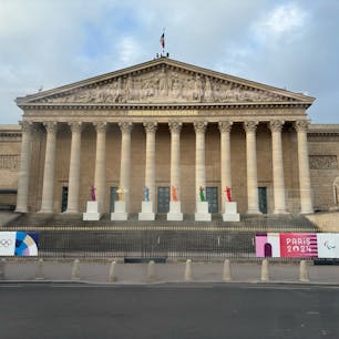 2024/8/16  Assemblée Nationale
国民議会もオリパラピック仕様
#パリ  #Paris
#フランス  #France
