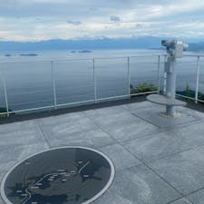 亀老山展望公園
一期一会の出会いがあった場所！
私達は車で相手は自転車！すごいな〜！
#202407 #s愛媛