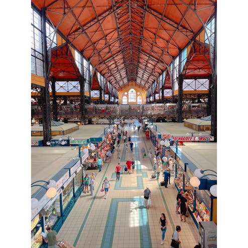 ブダペスト中央市場