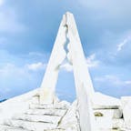 広島　しまなみ海道
生口島
未来心の丘

真っ白な大理石の丘が
素敵でした