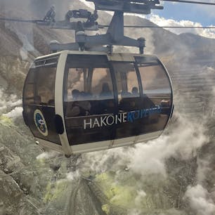 箱根ロープウェイ 早雲山駅-大涌谷駅