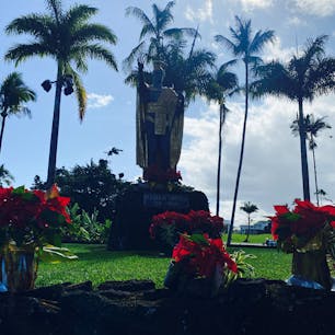 カメハメハ大王像

#ハワイ島