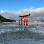 宮島に初めて行った。
本物は迫力があって素晴らしい。