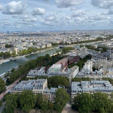 エッフェル塔
展望台からの景色✨！
#202408 #sフランス
