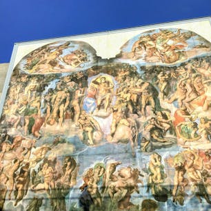 京都　陶板名画の庭

ミケランジェロ作
最後の審判