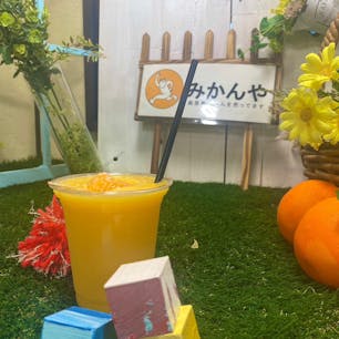 みかんや　さんです
松山城に向かう際に寄りました
おいしかったしみかんジュース🍹