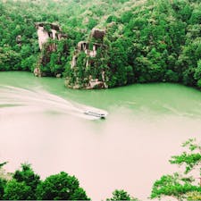 岐阜県 恵那峡
展望台から観た景色