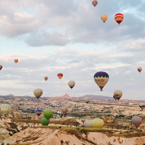 ギョレメ国立公園とカッパドキアの岩窟群