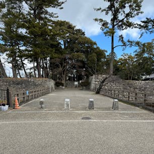 津城。
近鉄名古屋線の津新町駅から徒歩10分。

築城や七君に仕えるで有名な武将　藤堂高虎の像があります。高虎を祀った高山神社も併設されています。藤堂高虎ファンは心揺さぶられるかと。
最終的に徳川家の重臣となり関ヶ原合戦後は今治に次いで、津藩を治めました。
あの老獪な徳川家康とも強い信頼関係を結んでいました。