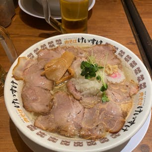 肉そばけいすけ
ライブ終わりに家族で乾杯＆夜ごはん
#202412 #s愛知