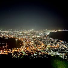 函館といえば
やっぱり夜景は外せない⭐️ 
綺麗だったぁ。