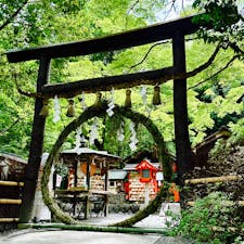 京都嵯峨野
野宮神社
茅の輪くぐりの時期になりましたね。