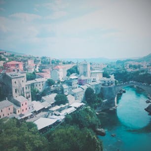 クロアチアのドゥブロヴニクから車で3時間くらい？のボスニアヘルツェゴビナのモスタル🇧🇦日帰り旅行にぜひ🚘