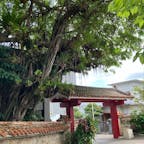 有形文化財に指定されているホテル。沖縄では珍しい大浴場があって、朝ごはんひこだわりの沖縄ご飯が食べられる。