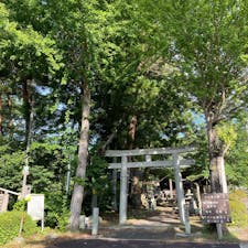 陽日熊野神社（岳温泉神社）

蝉が朝から鳴いてました