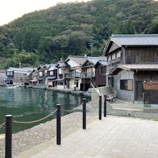 伊根の舟屋！家と海が繋がってて素敵💓