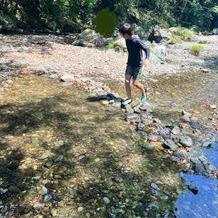 【中平河原】in埼玉県飯能市

生き物をたくさん見つけられる川✨
サワガニもたくさん🦀観察！！
わんちゃん🐶とも一緒に入れる川でほぼ浅瀬だからわんちゃんもたくさん✨

2025.8.17🌻