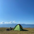 琵琶湖　彦根市南三ツ谷公園付近