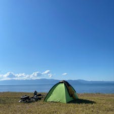 琵琶湖　彦根市南三ツ谷公園付近