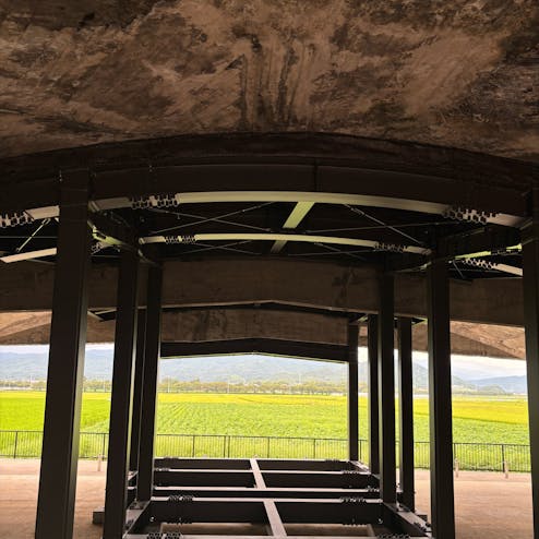 大刀洗飛行場 戦跡 掩体壕（えんたいごう）