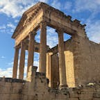 チュニジアにある、古代ローマ遺跡
遺跡は素晴らしいし、観光客も少なくて、本当にゆっくりと古代のロマンに浸れた