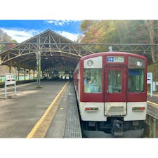 〈吉野駅①ホーム〉
近鉄吉野線の終着駅。
吉野山への玄関口です。