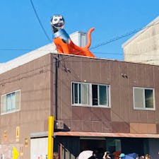 大阪　北加賀屋
MASK

屋上に宇宙猫
