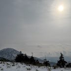 秋の終わりに🍂雪と紅葉がとてもきれいでした。