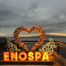 江ノ島のイルミネーションに
いってきました〜