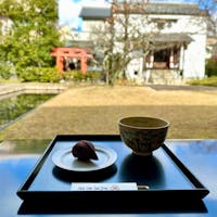 京都市
虎屋茶寮
来年の干支の生菓子「馬上の風」を頂戴いたしました。御所近くのとても静かで落ち着く素敵なところです。