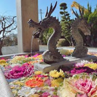 202601
佐賀　成田山龍王院

花手水がキラキラ光ってて
とても綺麗でした
御朱印もグレーのキラキラ