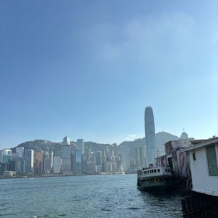 ヴィクトリアハーバー
はじめての香港！久々海外！
シンフォニーオブライツは…😂
#202508 #s香港