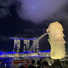 初シンガポール
世界三大ガッカリなんて言われてるけど、全然ガッカリしませんでした♪