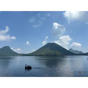 榛名湖
富士山みたいで素敵な山☀️
#202508 #s群馬