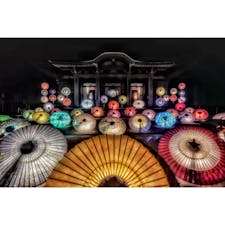 鳥取の大山の大献灯