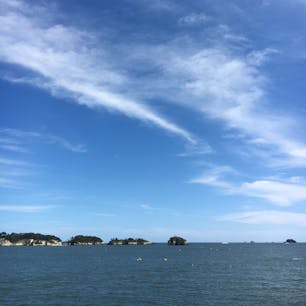 ♦︎松島(宮城県)
日本三景の松島。海と空と島々が素晴らしかったです✨