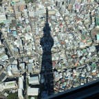 東京スカイツリーの影