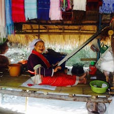 タイ＊チェンマイ＊首長族の村