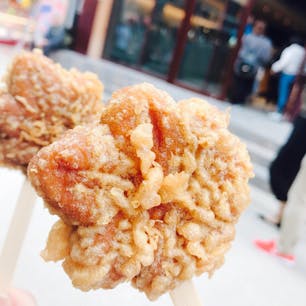 宮島☺️☺️あげもみじ🍁