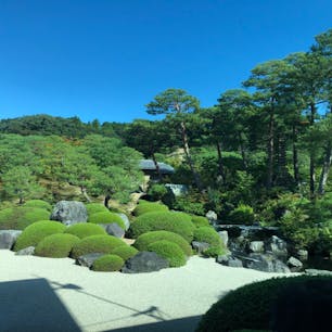 島根県 足立美術館💁
ちょっと入館料がお高い様な気はしましたが、とても広く見応えのある美術館でした😌15年連続で日本一庭園に選ばれてるそうです😳