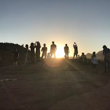 アリゾナ州 セドナ エアポートメサの朝日
パワースポット