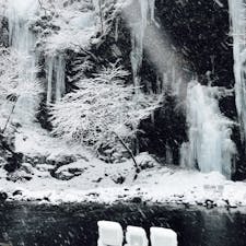 三十槌の氷柱@埼玉県