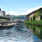 北海道小樽市の小樽運河クルーズでは約40分間の水上散歩が楽しめます！1年中運航しており、秋には紅葉した運河倉庫の蔦の葉がとても綺麗🍁当日チケット売り場で直前予約OKなので、気軽に乗船できます！