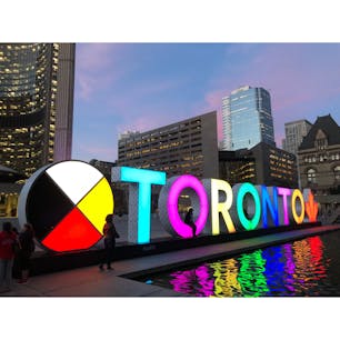トロントの有名なやつです。
