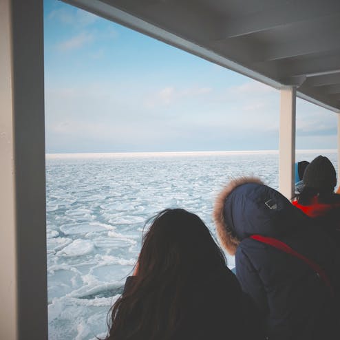流氷観光砕氷船 おーろら・おーろら2