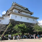 下から見上げた和歌山城です。

石垣が特徴的です。