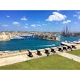 Upper Barakka Garden in Malta’s capital Valletta🙂 You can cross the other side “Birgu” by a traditional boat called Fregatina.