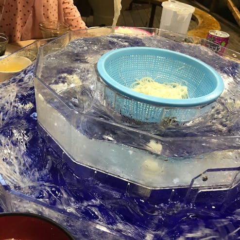 市営唐船峡そうめん流し