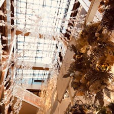 六本木ミッドタウンの地下から🇯🇵シンプルだけど、とっても素敵な感じでした✨もうすぐクリスマスだぁ。